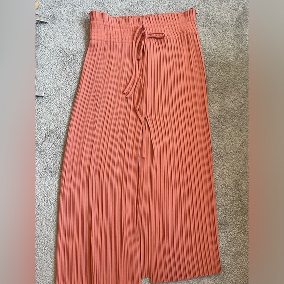 NWT A.L.C.|| Pink/Orange Midi Skirt, Size 8 - Picture 3 of 7